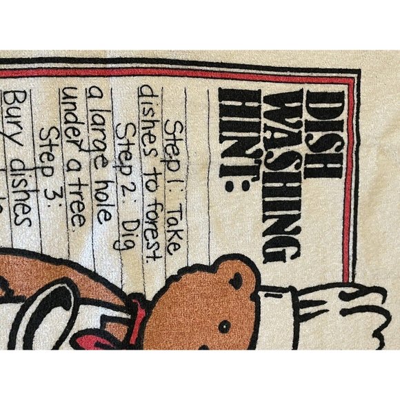 VTG 1983 Bialosky Bear Kitchen ~ 1 Mitt, 1 Potholder, 1 Towel ~ 3 Pc. Set NWT - Picture 6 of 11